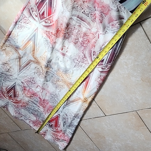 Ted Baker Silk Multicolor Maxi Dress Size 0 - Picture 10 of 14